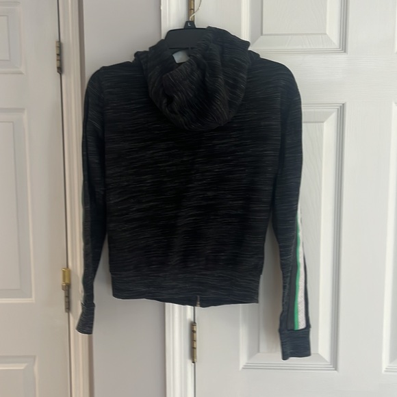 PINK womens XS zip sweater hoodie w front pocket. - Picture 2 of 3